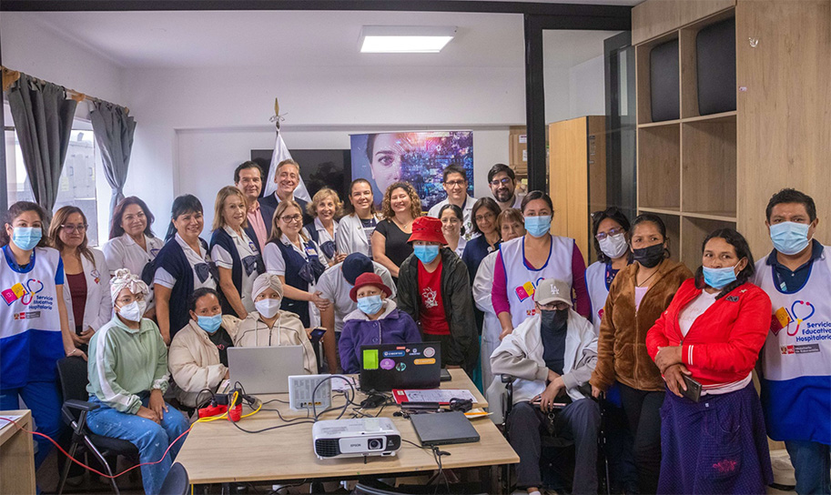 CPIA lleva IA al Servicio Educativo Hospitalario del INEN